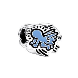 (kuva) Keith Haring™ x Pandora Säteilevä Enkeli - 792219C01