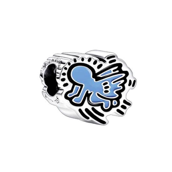 (kuva) Keith Haring™ x Pandora Säteilevä Enkeli - 792219C01