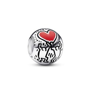 (kuva) Keith Haring™ x Pandora Love & Figures - Charm - 792225C01