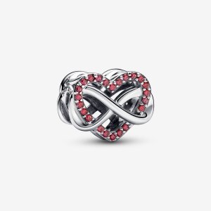(kuva) Pandora Family Infinity Punainen Sydän - 792246C01