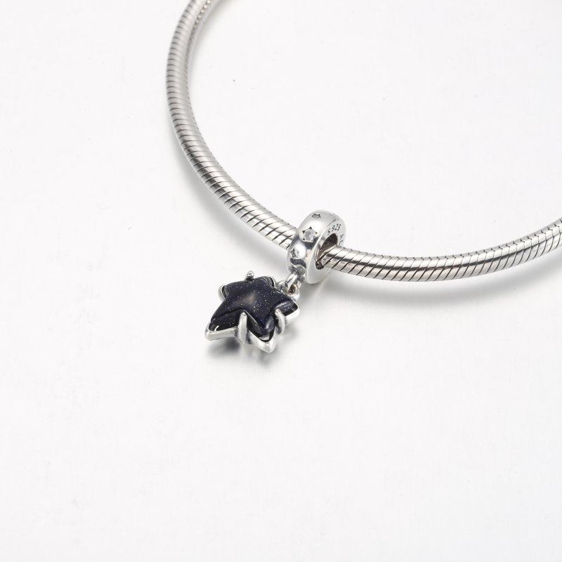 (kuva) Pandora Celestial Galaxy Star Murano Ripustekoru - 792368C01 - Näytä 4