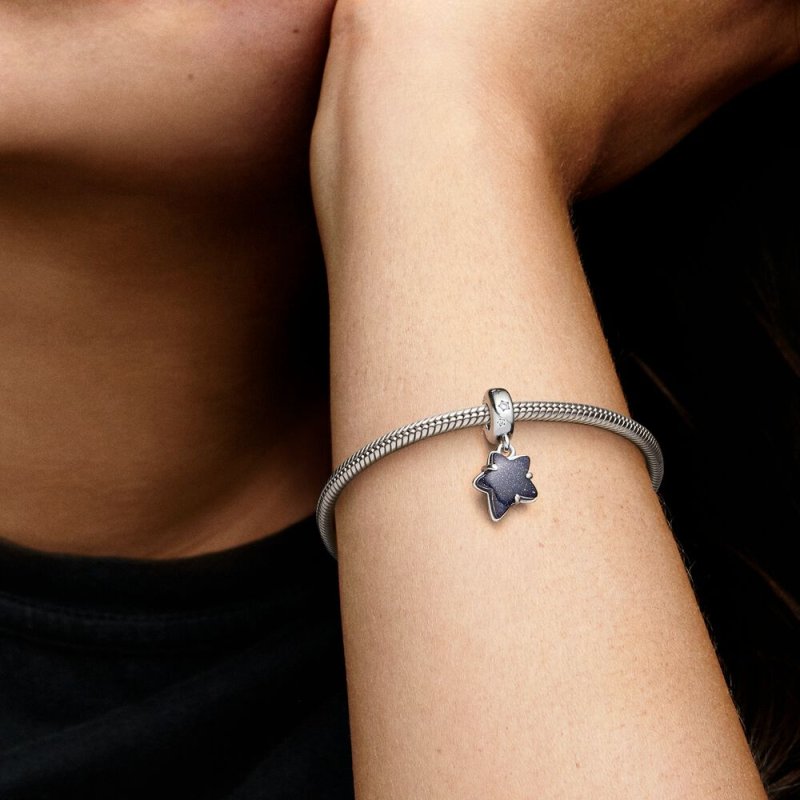 (kuva) Pandora Celestial Galaxy Star Murano Ripustekoru - 792368C01 - Näytä 7