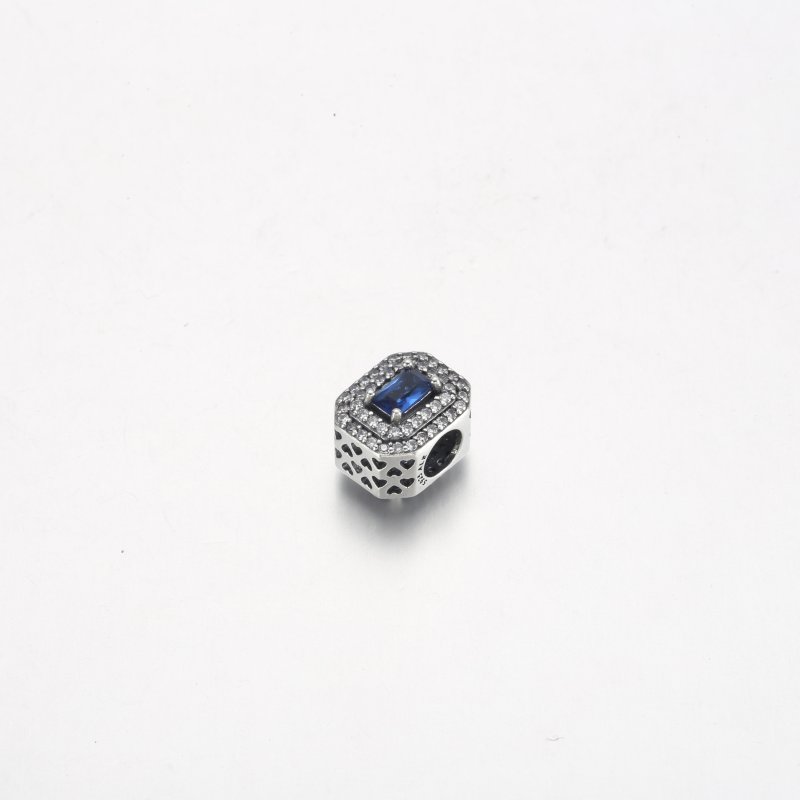 (kuva) Pandora Sininen Sparkling Tasattu Suorakulmio Amuletti - 792385c01 - Näytä 2