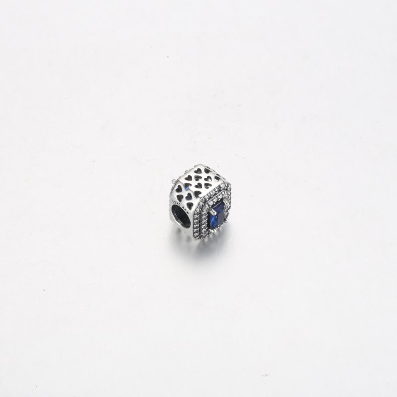 (kuva) Pandora Sininen Sparkling Tasattu Suorakulmio Amuletti - 792385c01 - Näytä 3