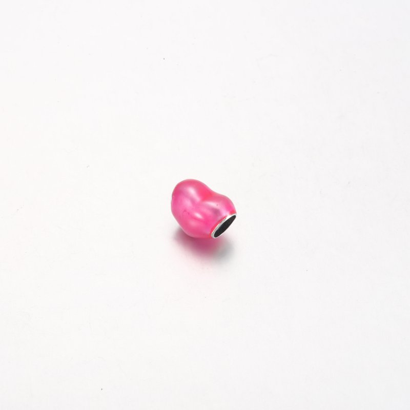 (kuva) Pandora Metallic Pink Heart Charm - 799291C03 - Näytä 2
