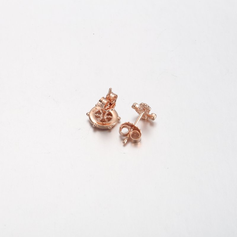 (kuva) PANDORA Rose Gold Sparkling Ruori ja ankkari Korvakorut - P-D-3739 - Näytä 3
