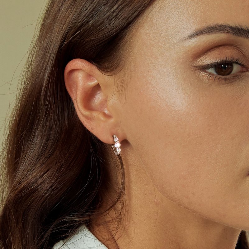 (kuva) PANDORA-tyyliset värikkäät korvakorut - BSE960 - Näytä 7
