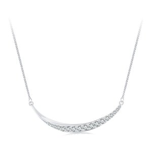 (kuva) PANDORA-tyylinen Moon Smile -kaulakoru - BSN374