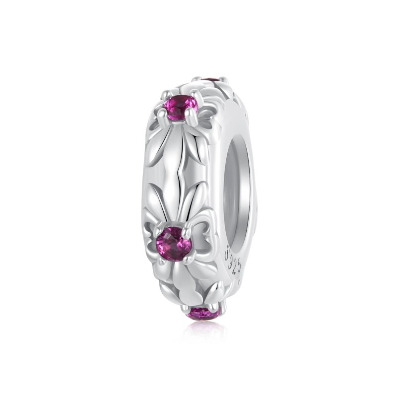 (kuva) PANDORA-tyyliset Retro Iris Silikonivälikivet - SCC2756