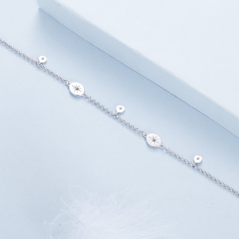 (kuva) PANDORA-tyylinen Tähti-tassel-rannekoru - BSB182 - Näytä 4