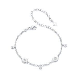 (kuva) PANDORA-tyylinen Tähti-tassel-rannekoru - BSB182