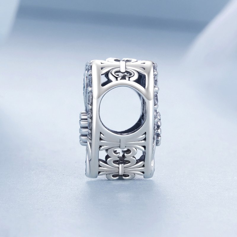 (kuva) PANDORA-tyylinen Vintage Iris -riipus - BSC1022 - Näytä 3
