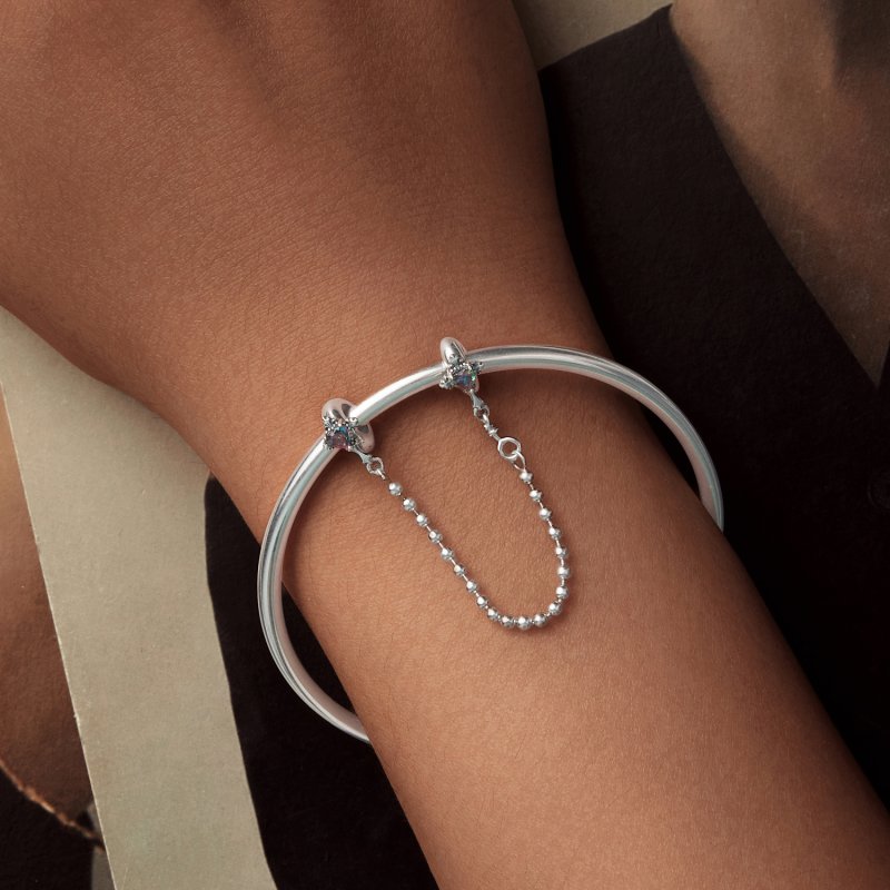 (kuva) PANDORA Tyyli Vintage Risti Silikoniturvaketju - BSC1060 - Näytä 5