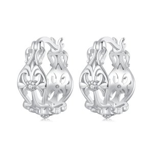 PANDORA Tyyliset Vintage-palatsikuvakorvakorut - BSE1055 (kuva) PANDORA Tyyliset Vintage-palatsikuvakorvakorut - BSE1055