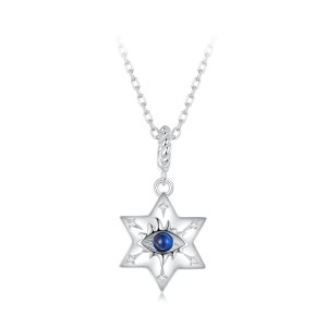 (kuva) PANDORA Tyylinen Starburst Demon Eye -kaulakoru - BSN397