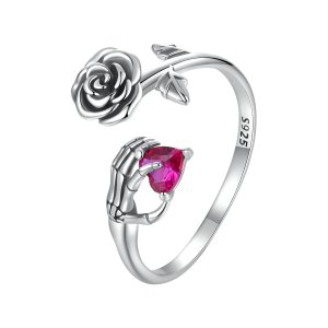 (kuva) PANDORA Tyyli Ruusupuu Ranneke Open Ring - BSR606-E