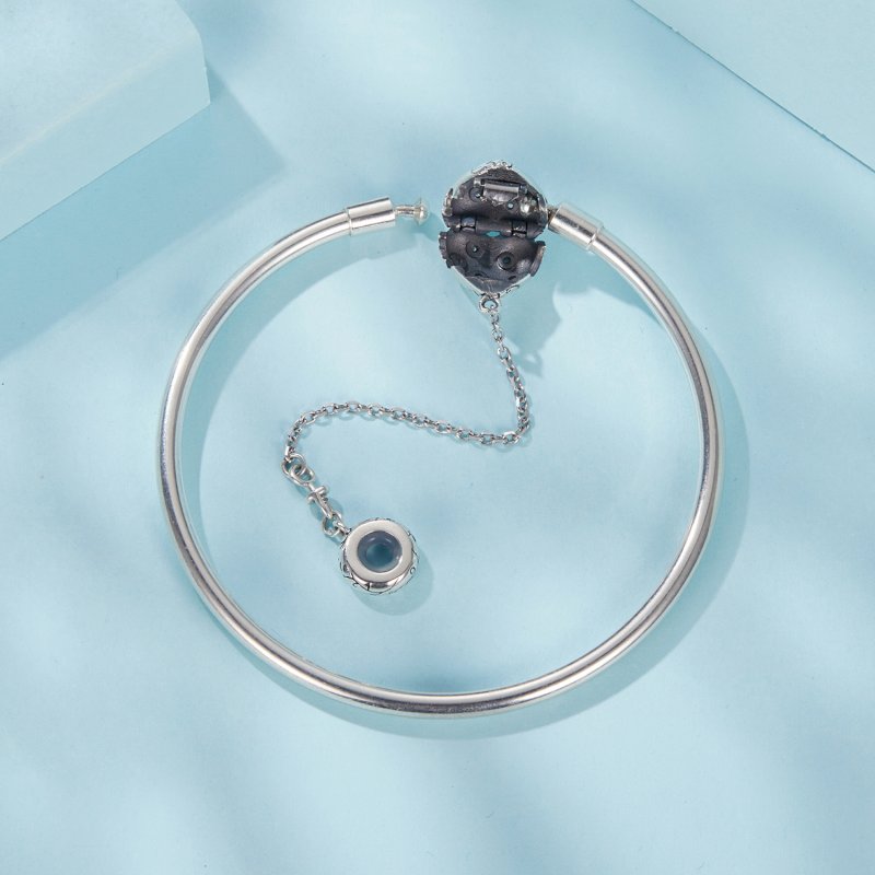 (kuva) PANDORA Tyyli Vintage Sydän Rannekoru - SCB287 - Näytä 4