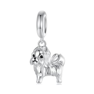 (kuva) PANDORA-tyylinen Shih Tzu -riipus - SCC2834