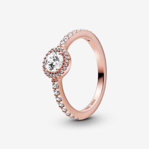 (kuva) Pandora Classic Sparkle Halo -sormus - 188861C01