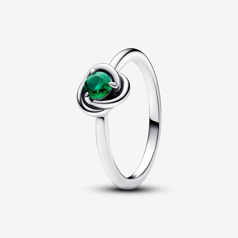 (kuva) Pandora May Royal Green Eternity Circle Ring - 192993C05 - Näytä 2