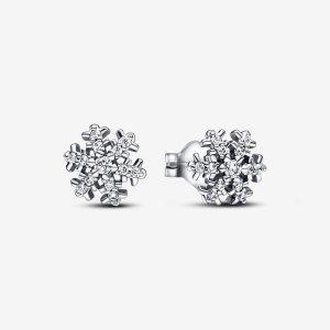 (kuva) Pandora Sparkling Snowflake Korvarenkat - 292370C01
