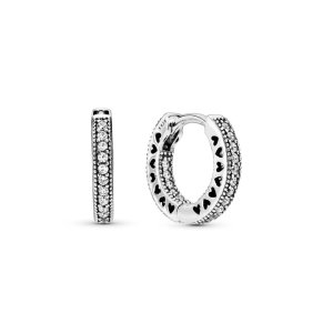 (kuva) Pandora Pavé Sydän Korvarenkaat - 296317CZ