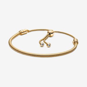 (kuva) Pandora Moments -kädenvääntö Käärmeen Ketju Liukusäädin Rannekoru - 569652C01