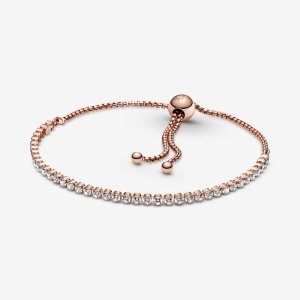 (kuva) Pandora Sparkling Slider Tennis -ranneke - 589375C01