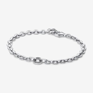 (kuva) Pandora Signature Pavé Bold Chain -rannekoru - 592777C01