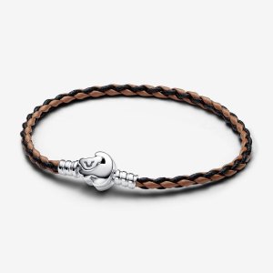 (kuva) Disney Leijonakuningas Solki Pandora Moments Punottu Nahkahänkäre - 593361C01