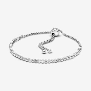 (kuva) Pandora Sparkling Slider Tennis -ranneke - 599375C01