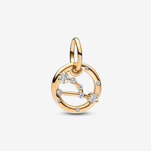 Pandora Taurus Zodiac Dangle Charm - 762707C01 (kuva) Pandora Taurus Zodiac Dangle Charm - 762707C01