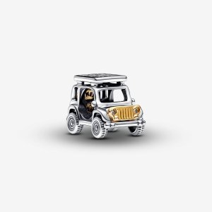 (kuva) Pandora Kaksivärinen Seikkailu-auto-riipus - 763330C01