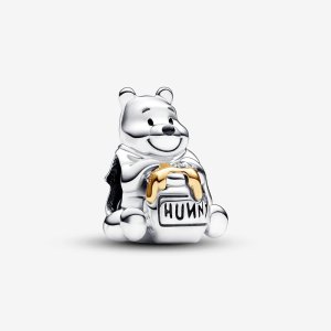 (kuva) Pandora Disney 100-vuotisjuhla Winnie the Pooh -laboratoriojalokivikoriste - 793029C01