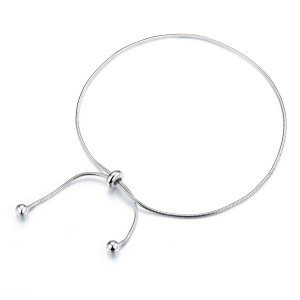 Pandora-tyylinen tyylikäs hopeinen nilkkakoru - SCT016 (kuva) Pandora-tyylinen tyylikäs hopeinen nilkkakoru - SCT016