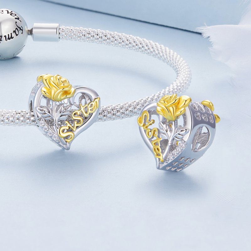(kuva) Pandora Style Sisters Charm - BSC841 - Näytä 4