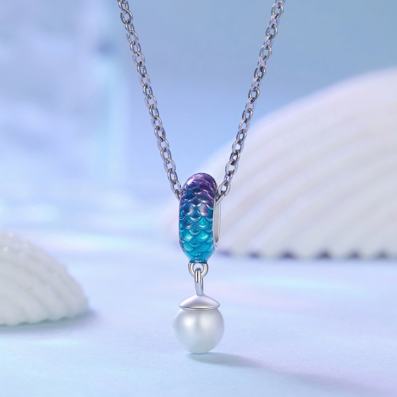(kuva) Pandora-tyylinen Fish Scales -välihelmi - BSC875 - Näytä 2