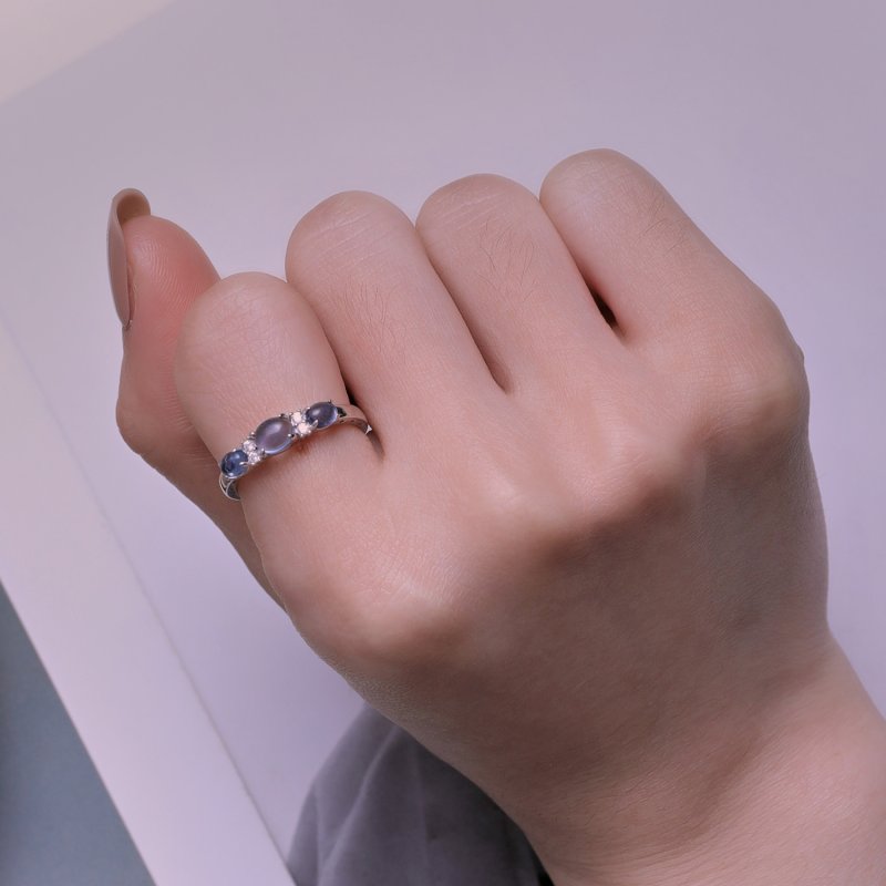 (kuva) Pandora Style 3 Stones Ring - BSR427 - Näytä 5