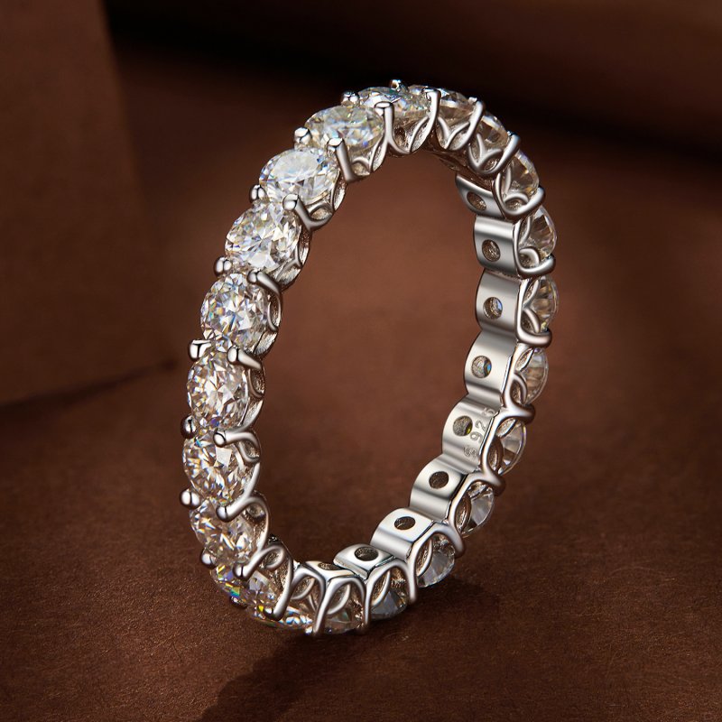 (kuva) Pandora-tyylinen hieno moissanite-sormus - MSR029 - Näytä 2