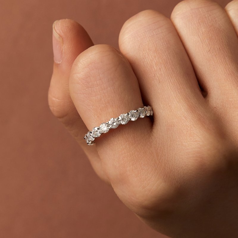 (kuva) Pandora-tyylinen hieno moissanite-sormus - MSR029 - Näytä 7
