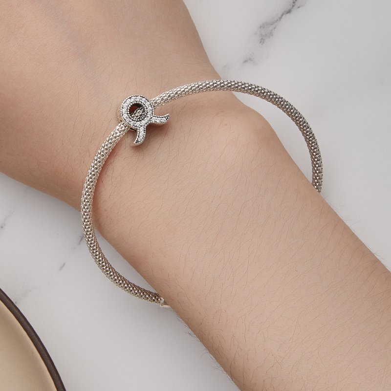 (kuva) Pandora-tyylinen Taurus Onnen Eläinradan Amuletti - SCC2516-2 - Näytä 6