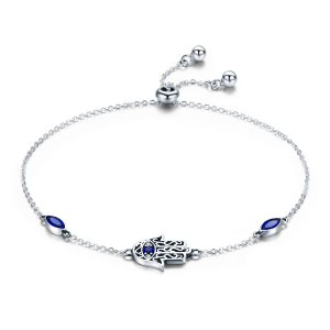 (kuva) Pandora Style Silver Spoil Chain Slider Bracelet - SCB076