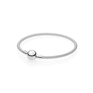 (kuva) Moments Silver Mesh Bracelet - 596543 - Rannekorut | PANDORA