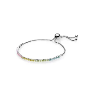 (kuva) Multi-colour Sparkling Strand Bracelet - 590524PCZMX - Rannekorut | PANDORA