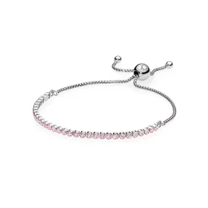 (kuva) Pink Sparkling Strand Bracelet - 590524PCZ - Rannekorut | PANDORA