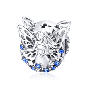 (kuva) Pandora-tyylinen Hopeinen Keiju Amuletti - BSC027