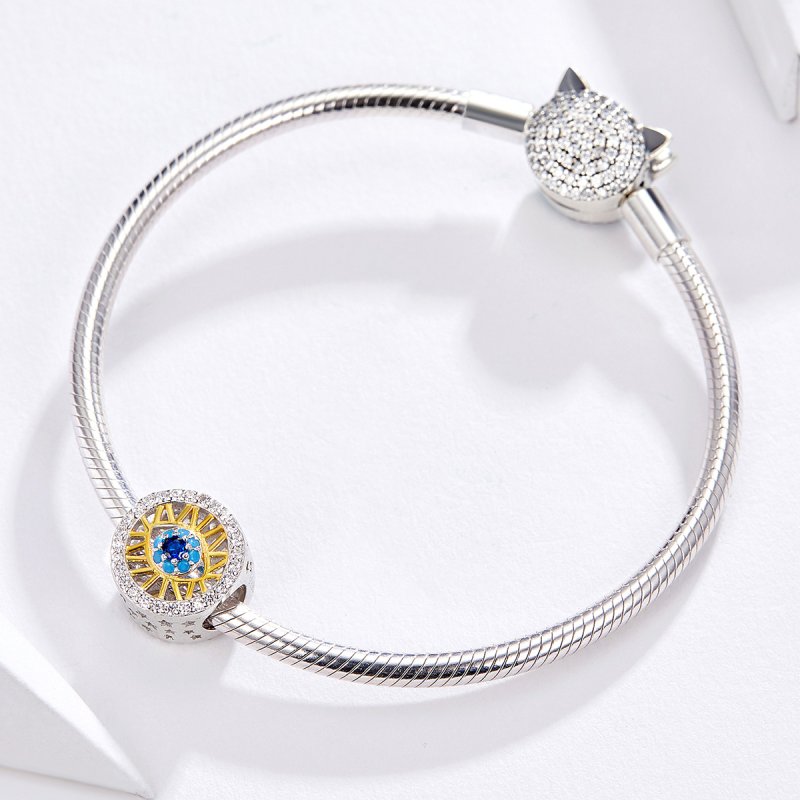 (kuva) Pandora-tyylinen Lucky Eye -amuletti - BSC080 - Näytä 3