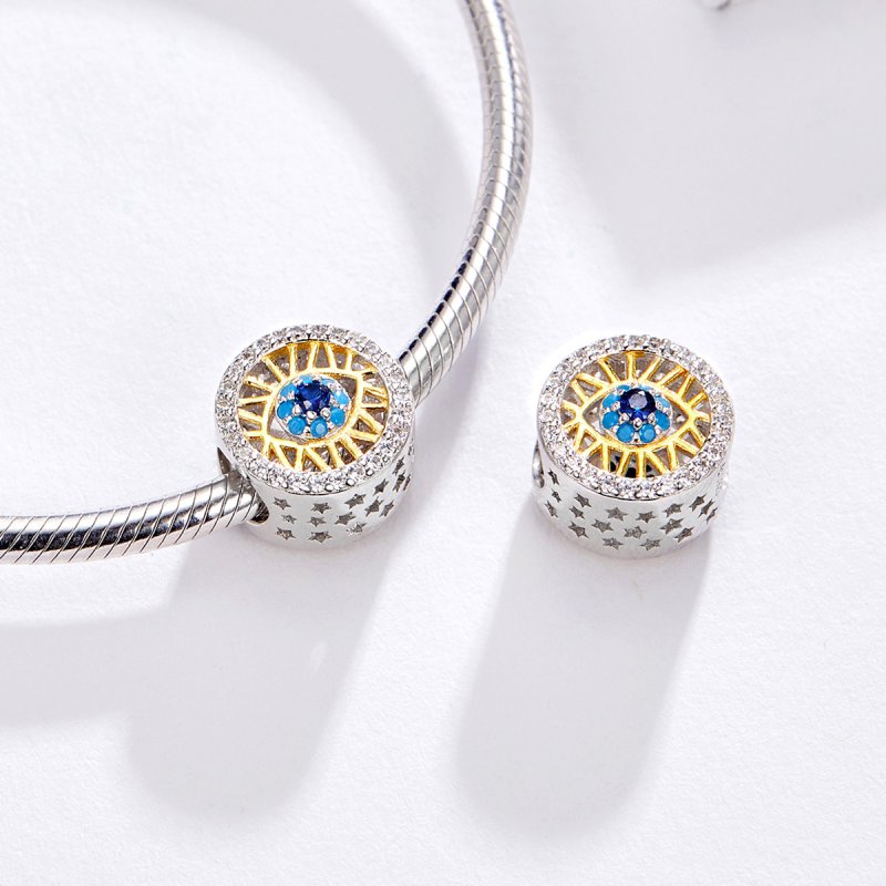 (kuva) Pandora-tyylinen Lucky Eye -amuletti - BSC080 - Näytä 4