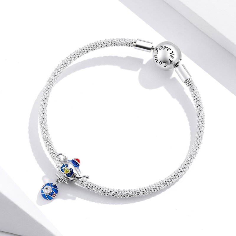 (kuva) Pandora-tyylinen Maaginen Teekannun Amuletti - BSC318 - Näytä 4