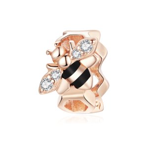 (kuva) Pandora-tyylinen Pieni Mehiläinen -amuletti - BSC371